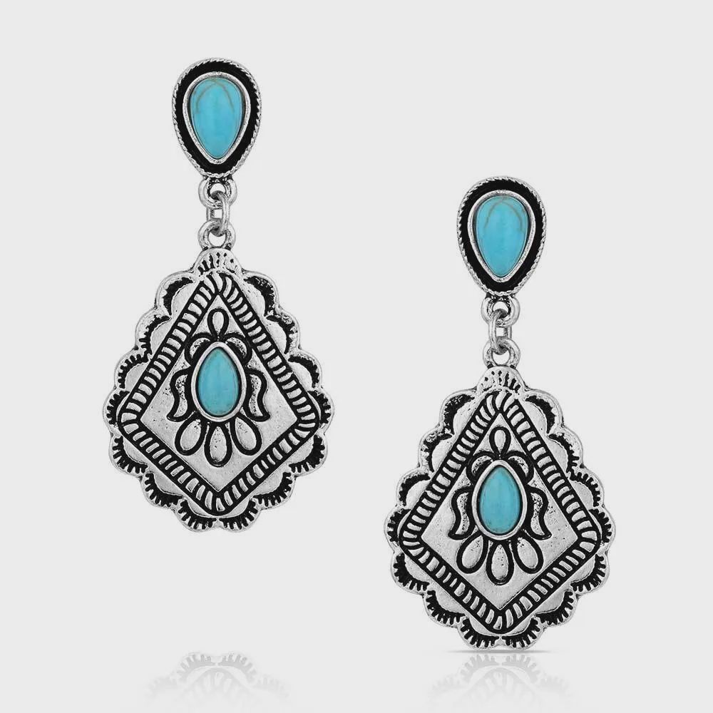 Montana Silversmiths Attitude Say No More Earings AER6254