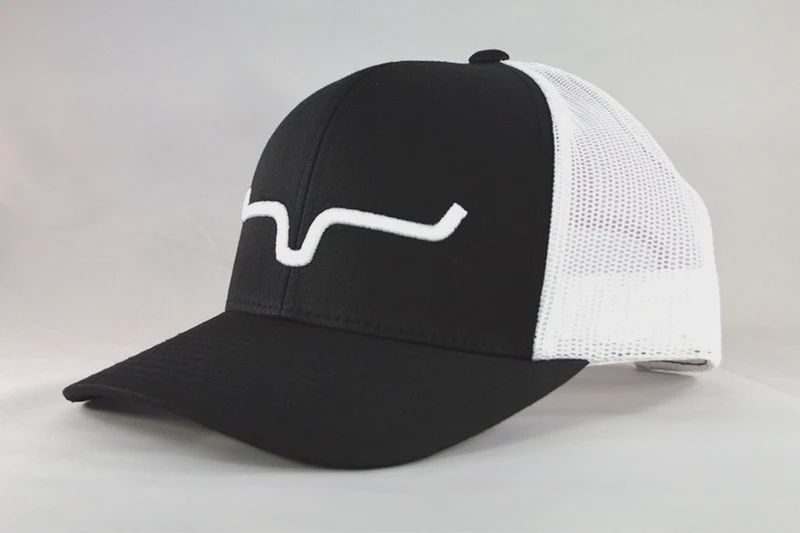 Kimes Ranch Weekly Trucker Hat Black/White UHA0000027