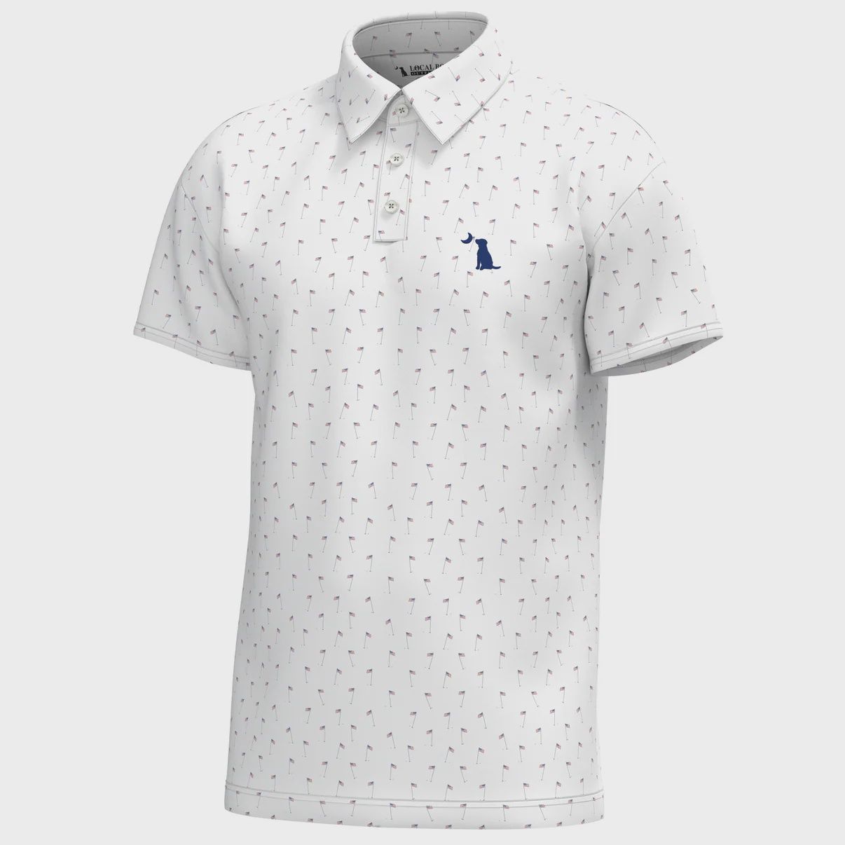 Local Boy Dirty Myrtle Polo USA 19th Hole L1200058