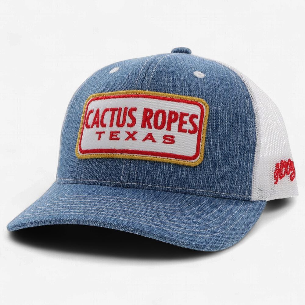 "CR080" Denim/White Hat