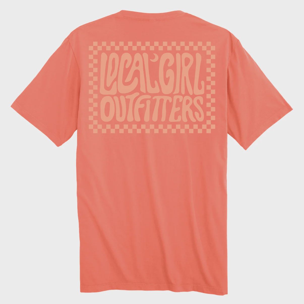 LG Checkered Charm SS Tee