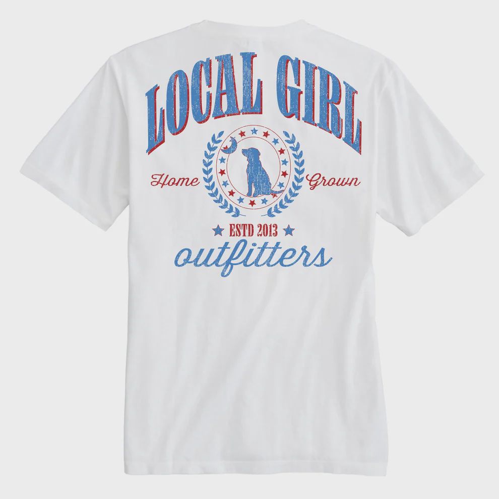 Local Girl Women's Vintage USA S/S Tee L5100092
