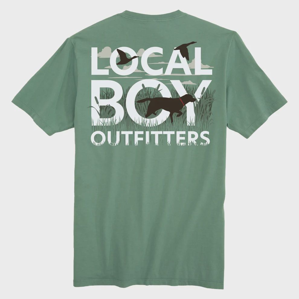 Local Boy Men's Text and Tail T-Shirt L1000727