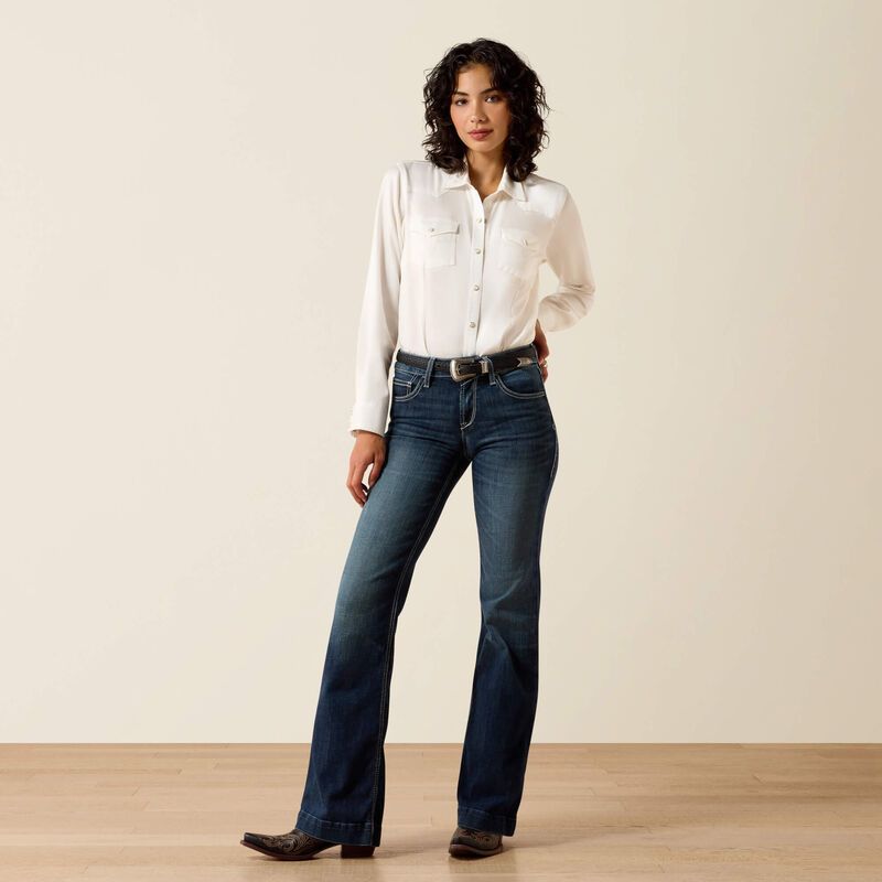 Ariat Women Slim Trouser Ella Wide Leg 10032550
