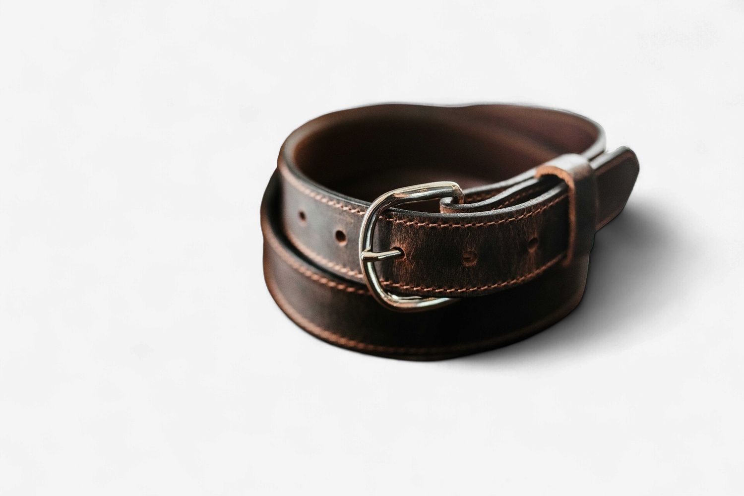 KLW Boy's Brown The Sam Leather Belt K1402