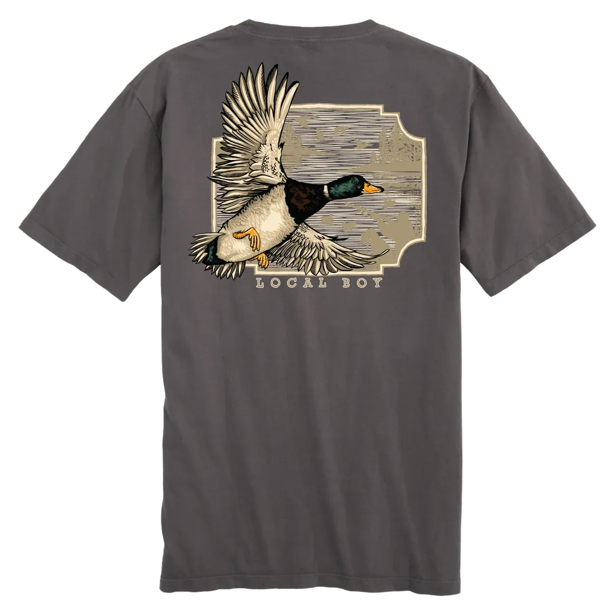 Local Boy Mens Greenhead Flight SS Tee L1000653