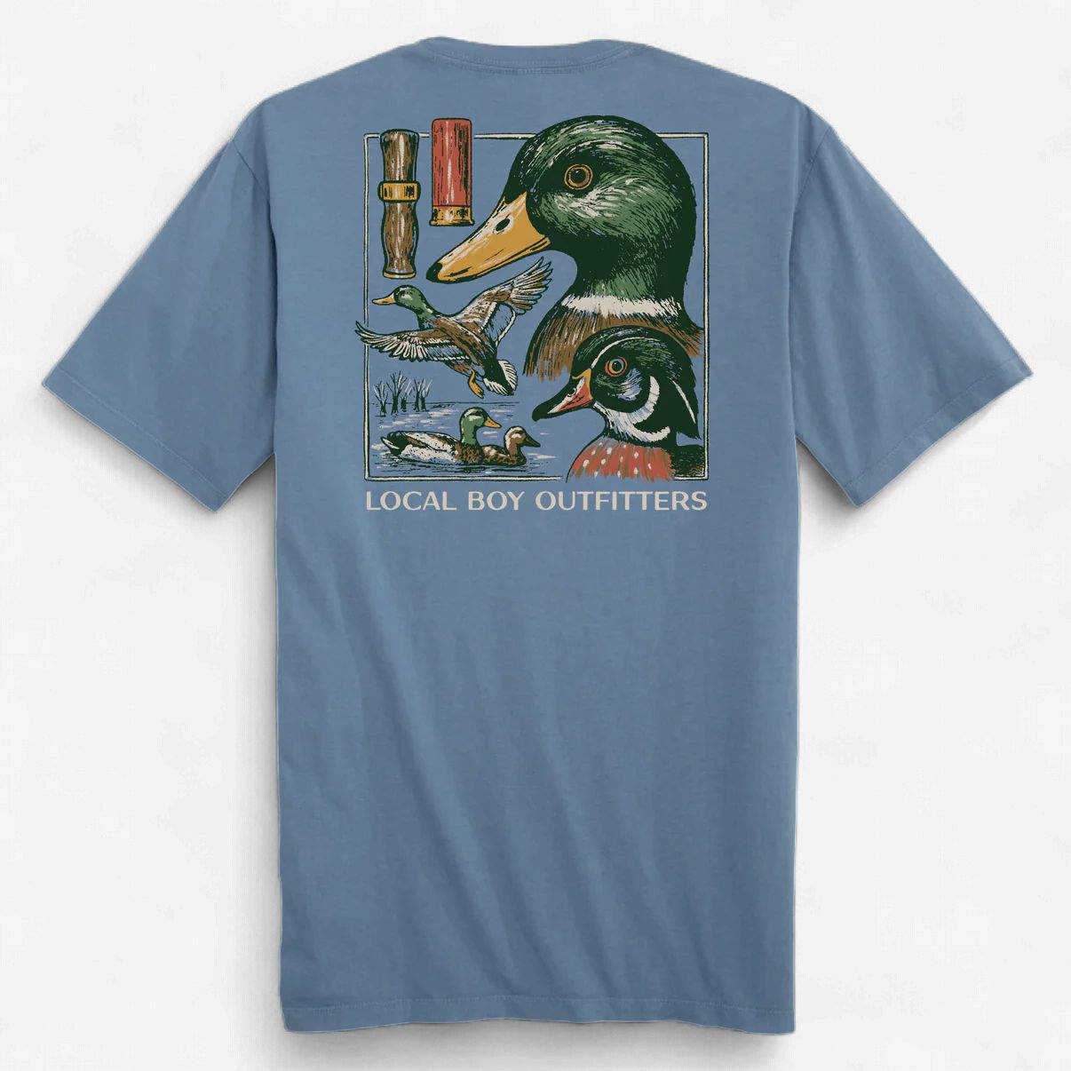 Local Boy Mens Duck Species SS Tee L1000815