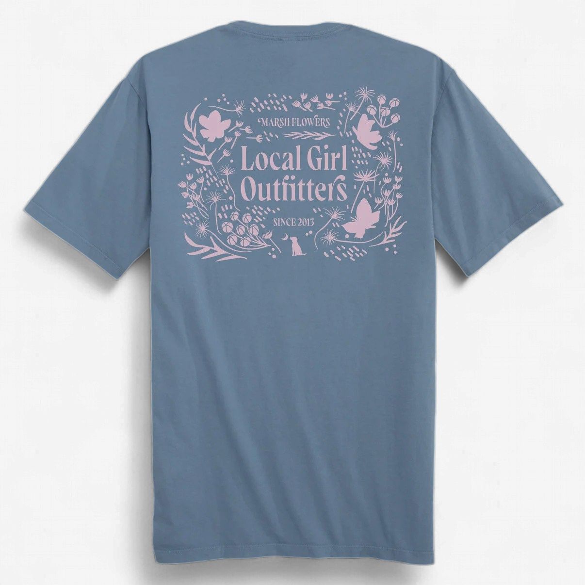 Local Girl Marsh Flowers SS Tee L5100107