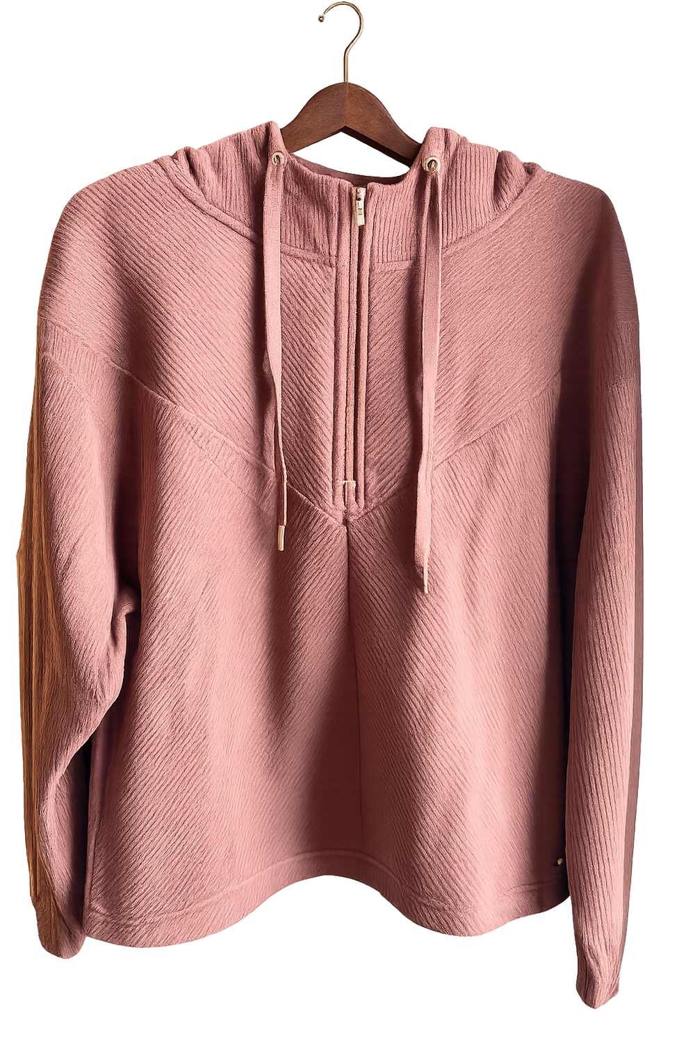 Hooey Women's Maroon Quarter Zip Hoody HH2626MA
