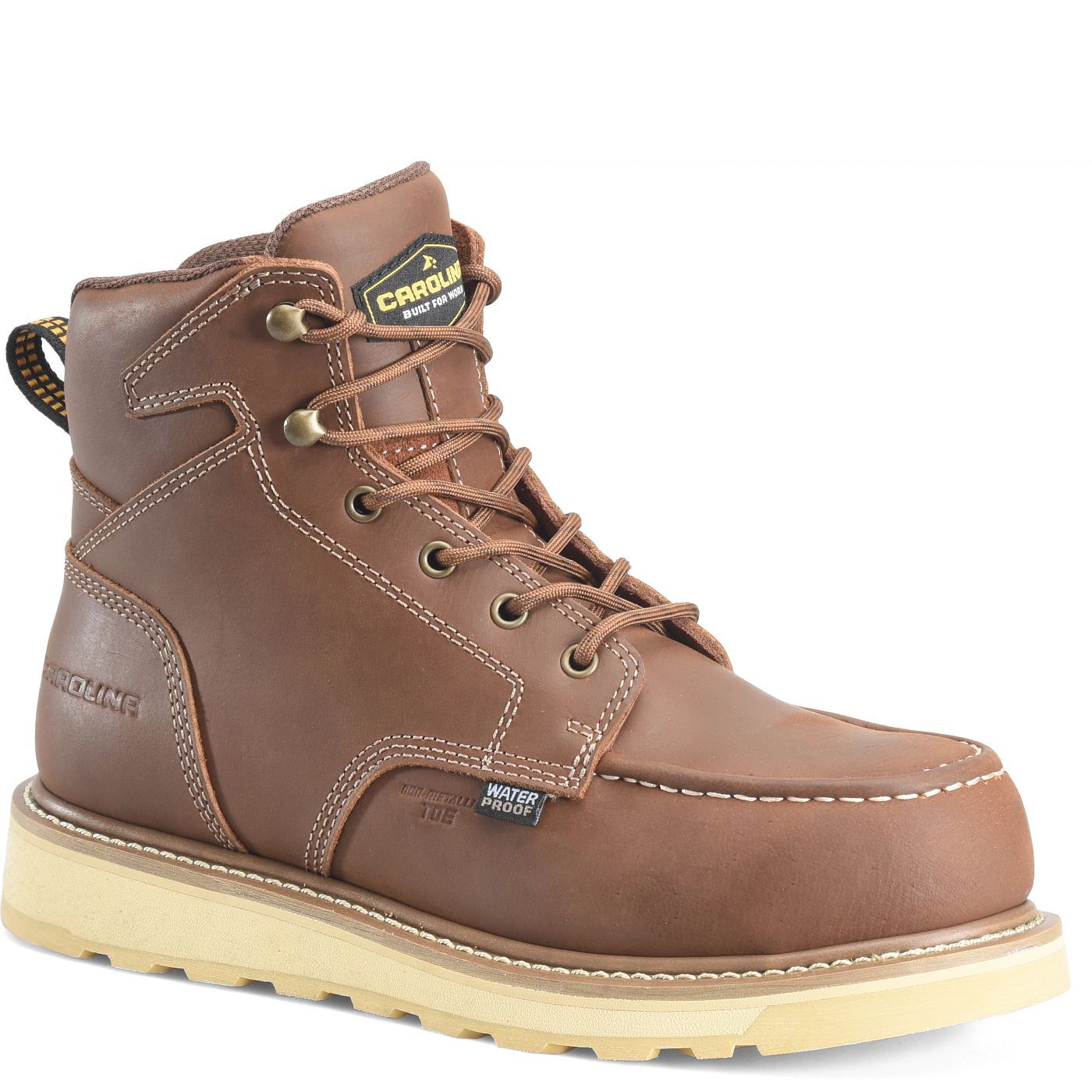 Carolina Men's Gruntz 6" Lace Wedge Sole WP, EH CA3601
