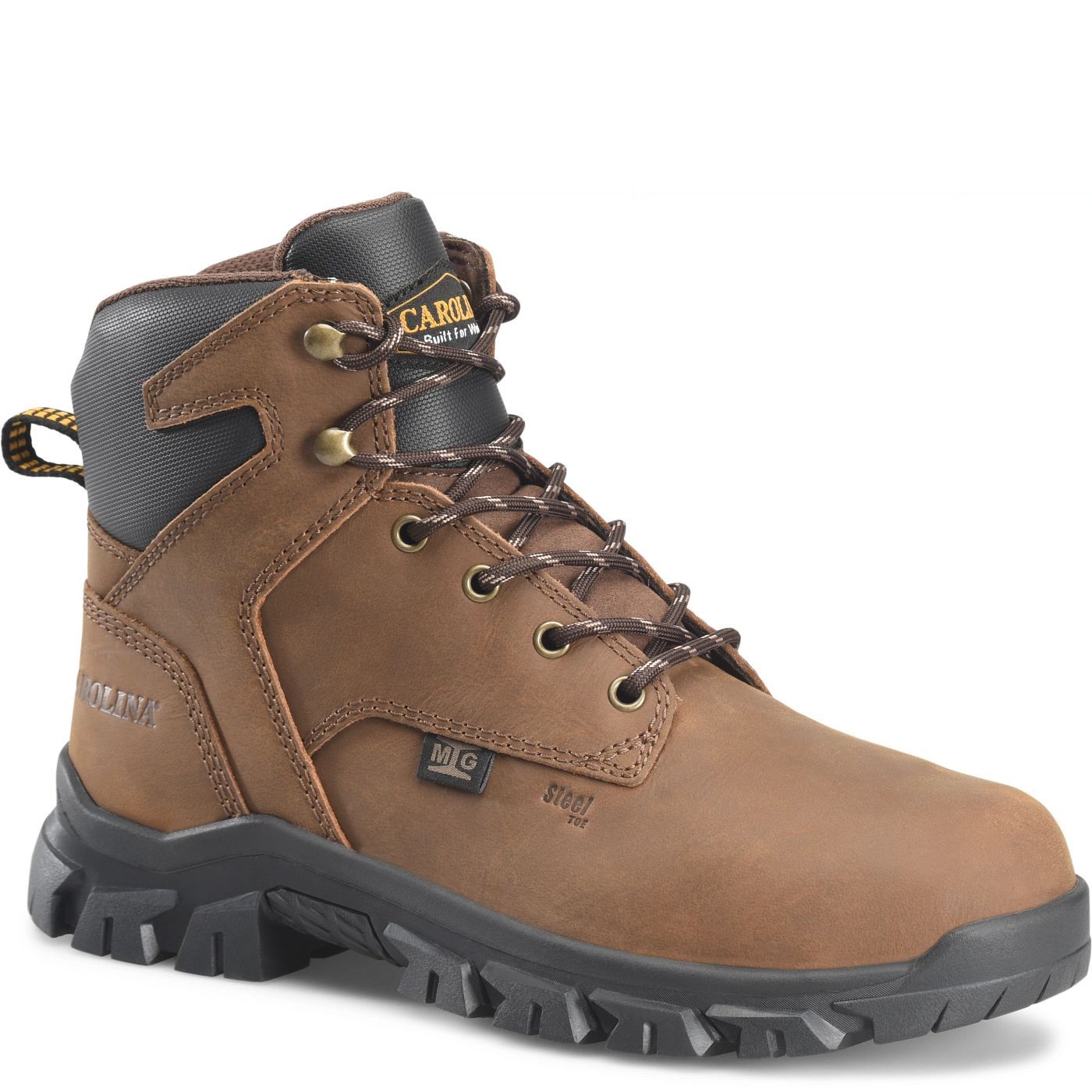 Carolina Men's Gruntz Men's 6" Lace MetGuard ST SS CA3594