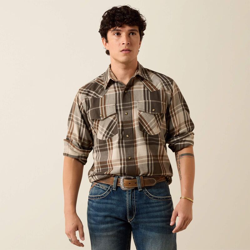 Ariat Men's Flannel Retro Howell  Shirt 10079591