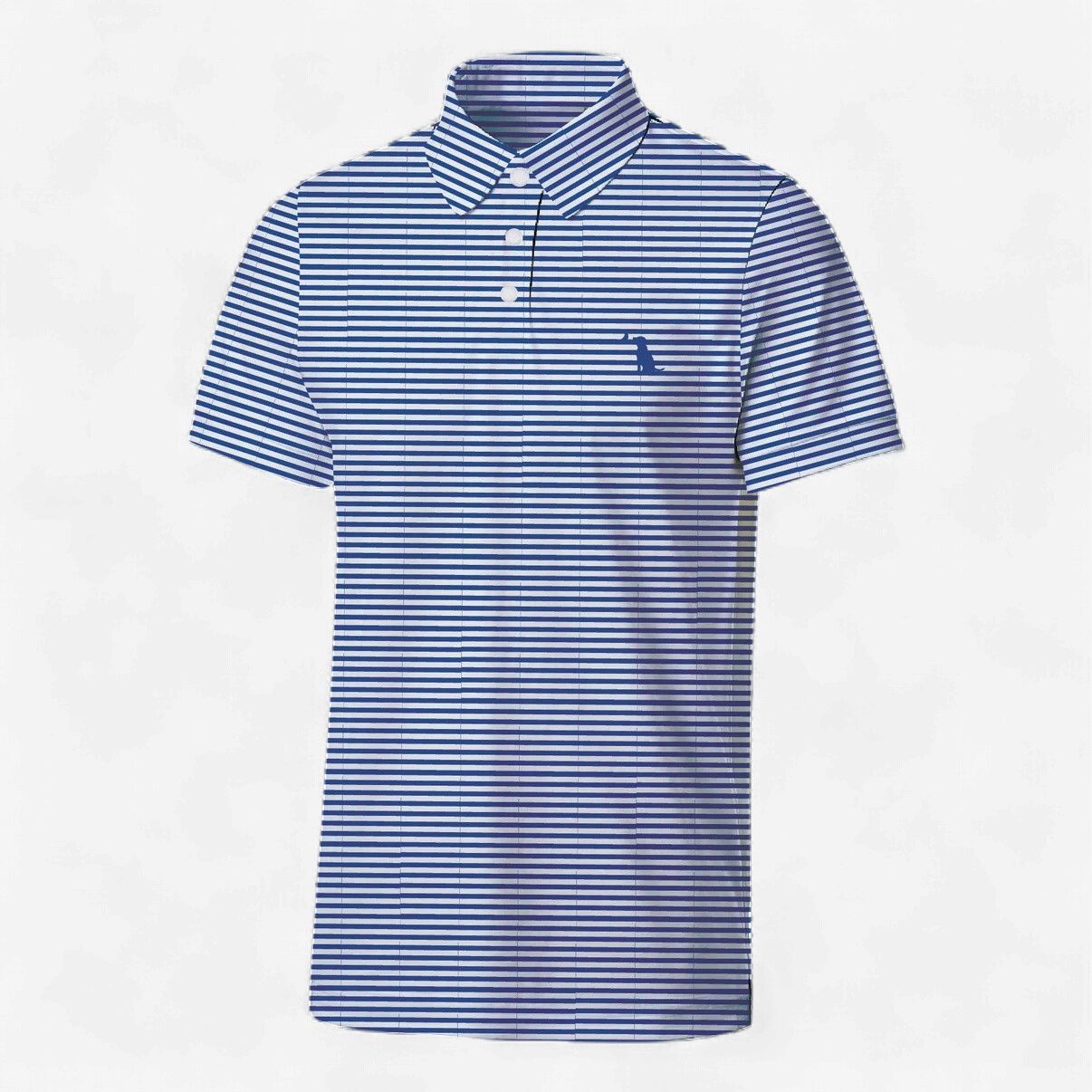 Local Boy Men's Collegiate Palms Polo Blue/White L1200021