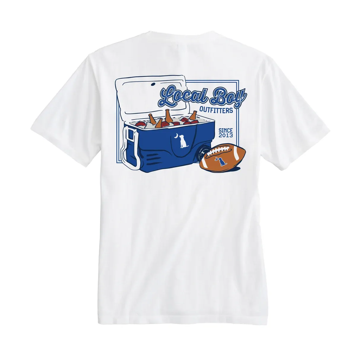 Local Boy Men's Game Day Cooler Short Sleeve Tee L1000781