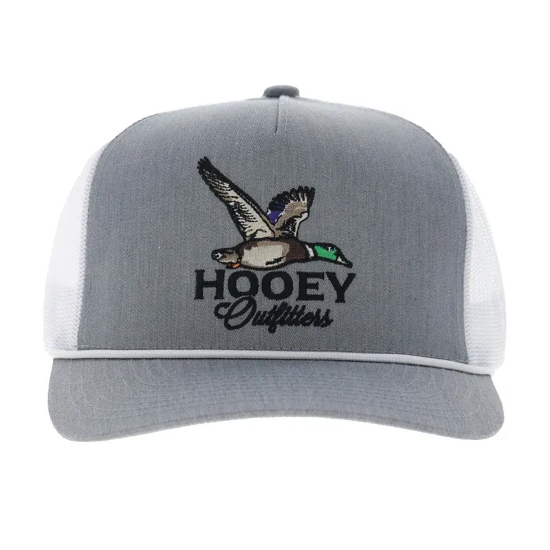 Hooey Men's Mallard Trucker Hat 6038T Gray