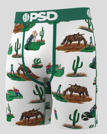 PSD Underwear Men's hooey cowboy golf, Size: S