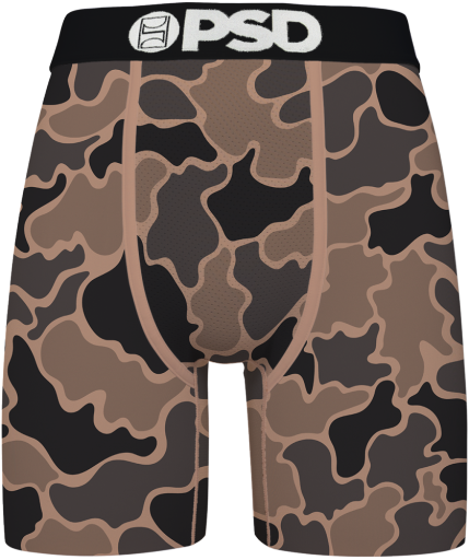 PSD Underwear Men's duck camo blk, Size: S