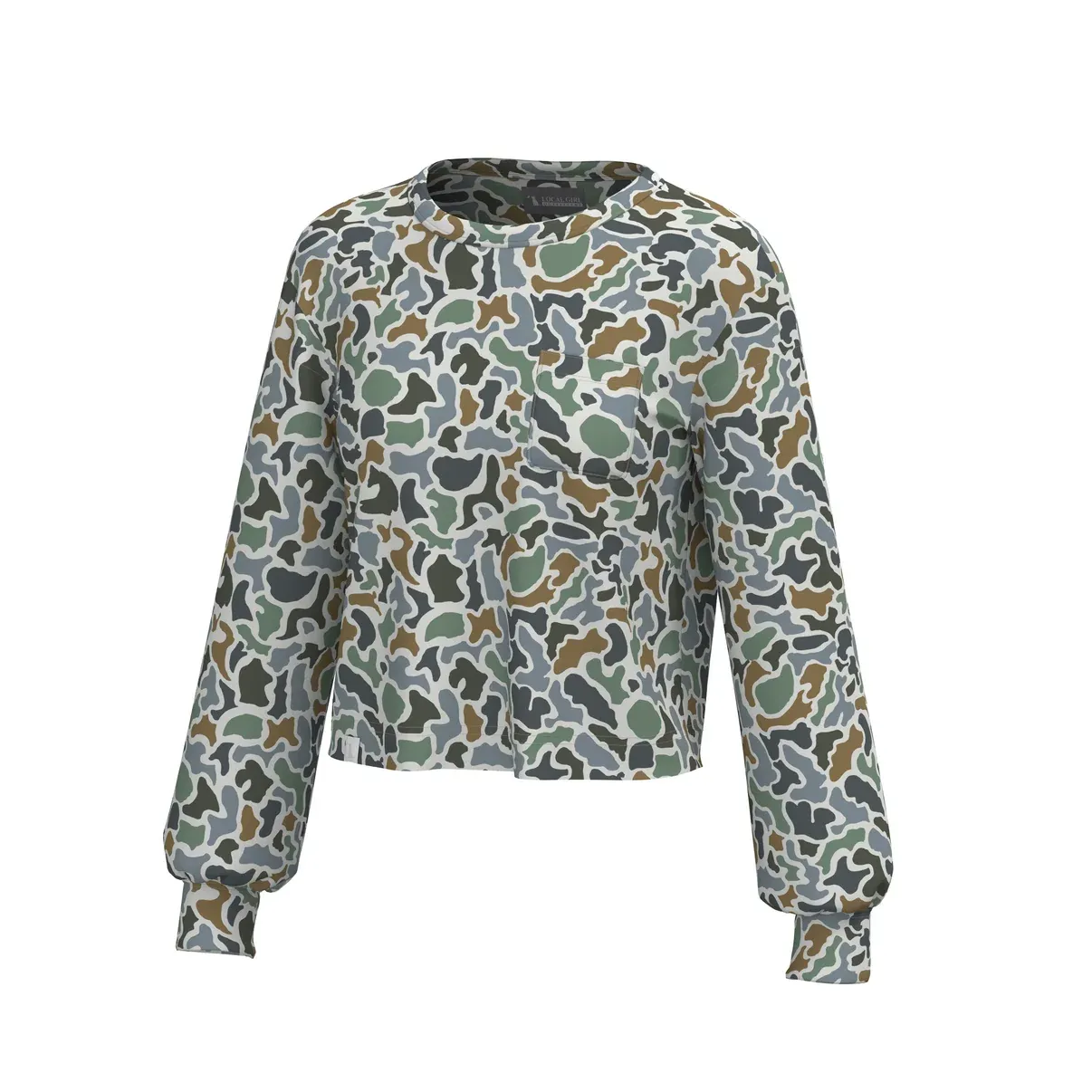 Local Girl Camo Crew 2.0 L5130029