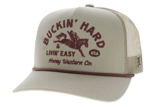 Hooey Men's Cap Bucking Hard 2692T-TN