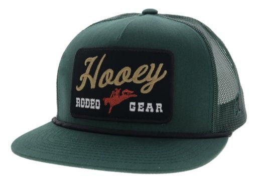 Hooey Men's Cap Rodeo Gear Green 2691T-GR