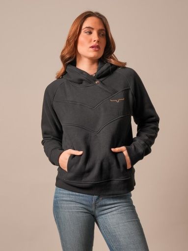 Kimes Women's Hoodie ELLA, Color: BLACK, Gender: Female, Size: S