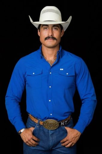 Ferrell MEN'S COBALT BLUE LONG SLEEVE PEARL SNAP SHIRT FSL1002338, Colour: Blue, Gender: Men's, Size: Small