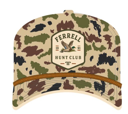 Ferrell Men's THE HUNT CLUB DUCK CAMO HAT