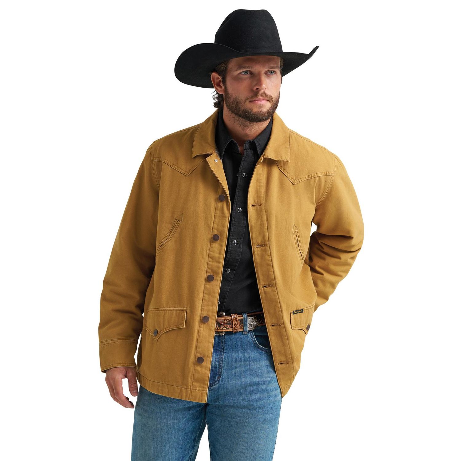 Wrangler Men's Barn Coat Flannel Lined 112381924