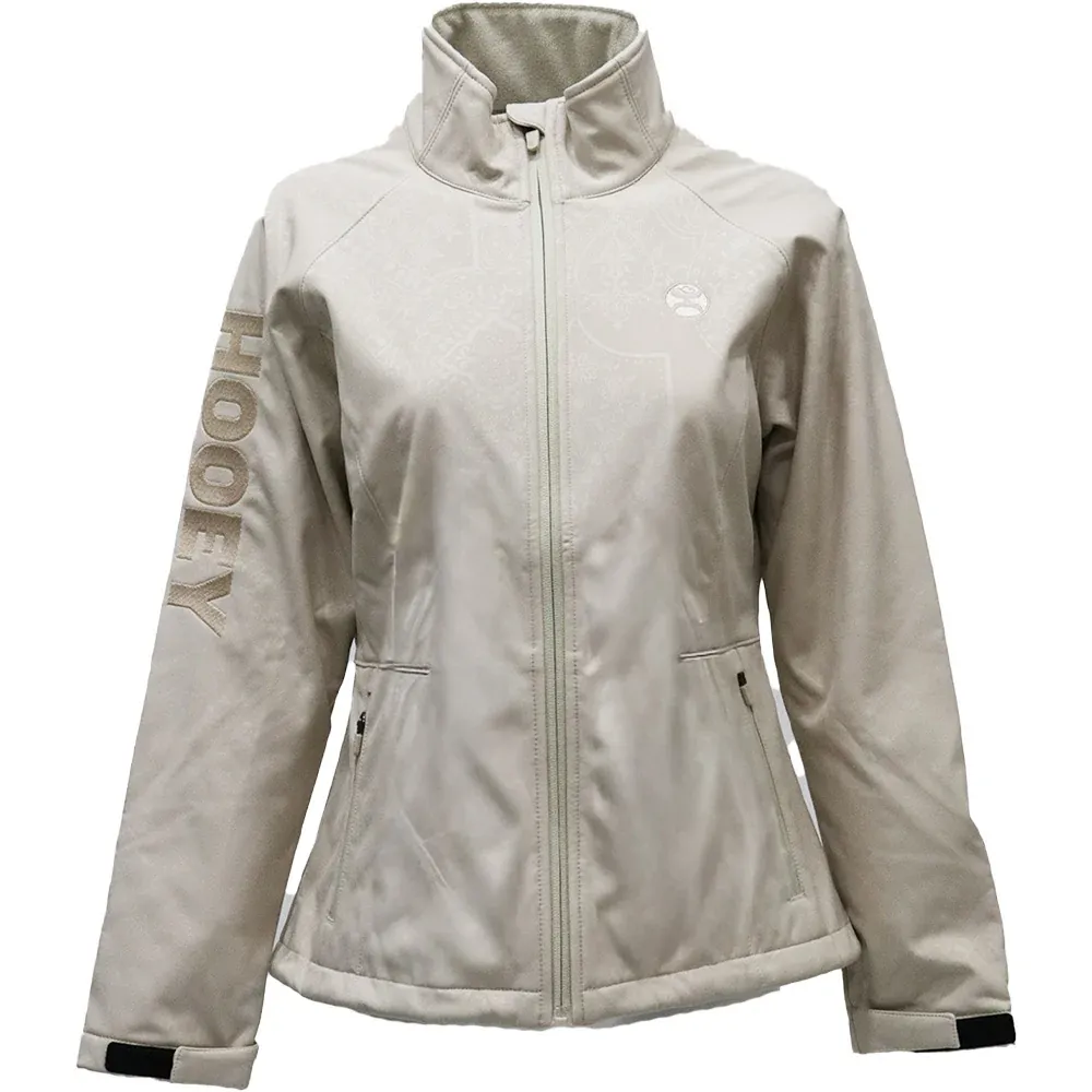 Hooey Women's Squall Softshell Jacket Cream HJ2645CR