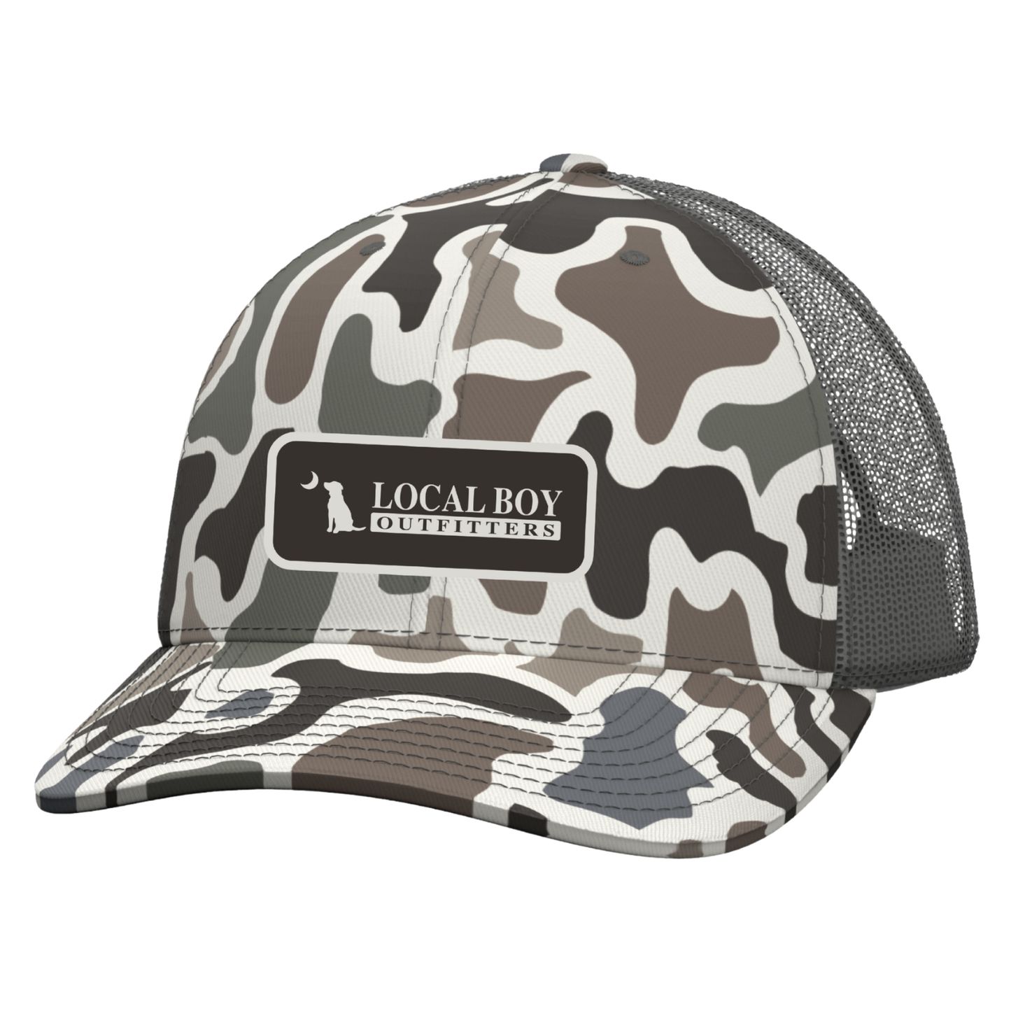 Local Boy Men's Logo Patch Localflage Camo Trucker Hat L3000790-LCF