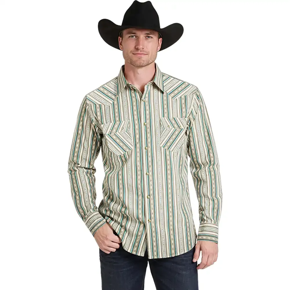 Rock n Roll Men's Pearl Snap BMN2S09429