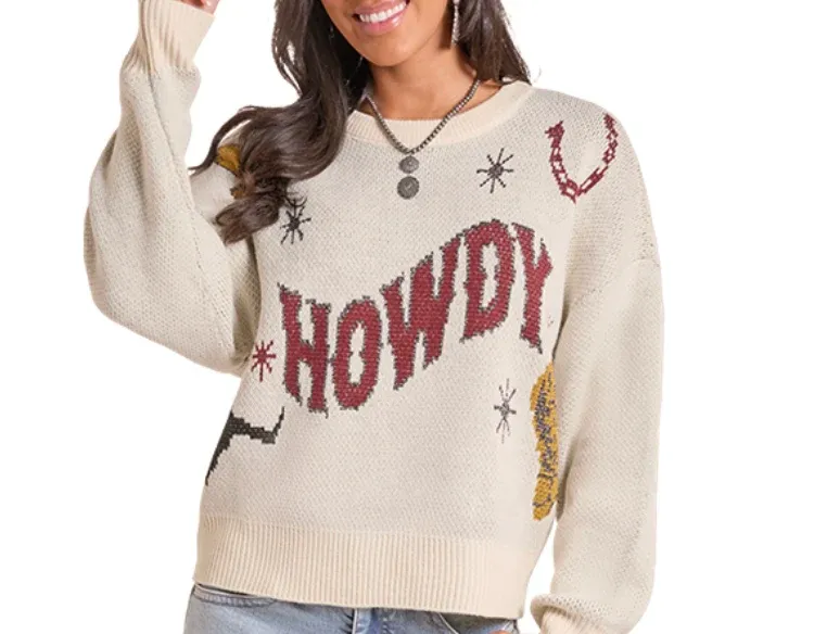 Rock n Roll Women's Sweater BW91T09385