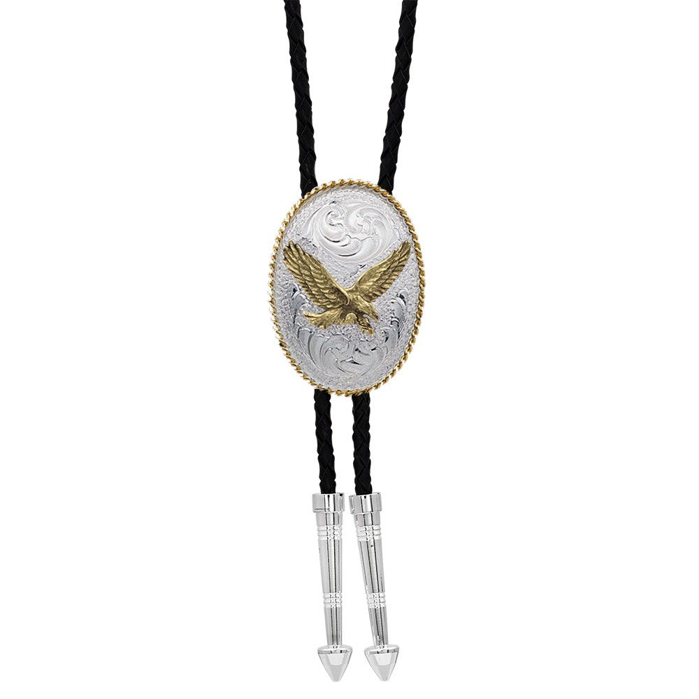 Montana Silversmith Men's Eagle Bolo Tie