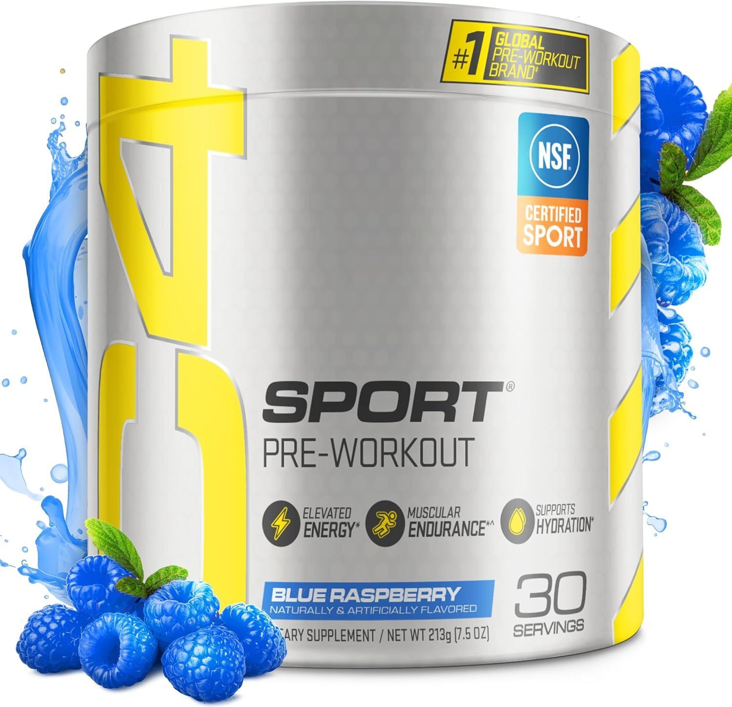 C4 SPORT BLUE RASPBERRY 30SERV