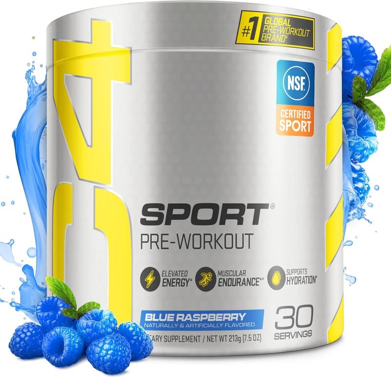 C4 SPORT BLUE RASPBERRY 30SERV