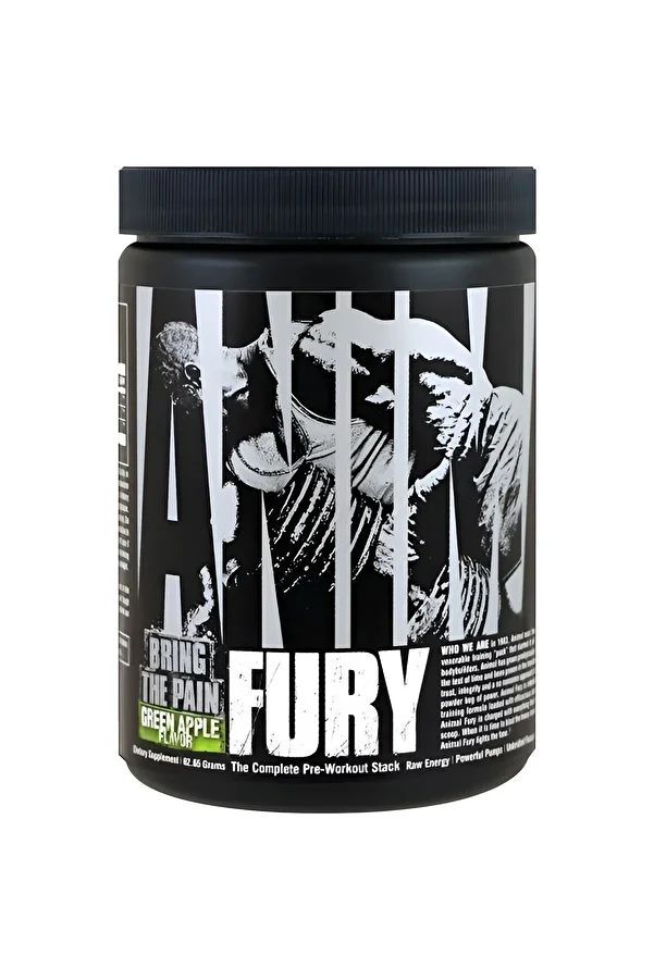 UNIVERSAL NUTRITION ANIMAL FURY 85G GREEN APPLE