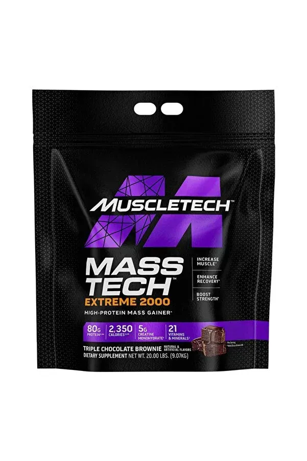 MUSCLE TECH MASS TECH EXTREME 2000 20LBS TRIPLE CHOCOLATE