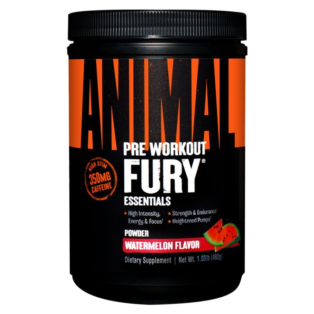 UNI ANIMAL PRE WORKOUT FURY WATERMELON POWDER 492G