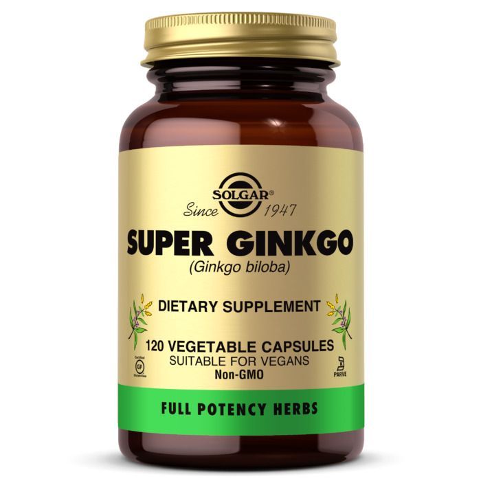 SOL SUPER GINKGO FULL POTENCY HERBS 120VCAPS