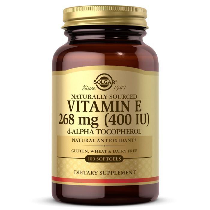 SOL VITAMIN E 268MG 400IU 100SOFTGELS