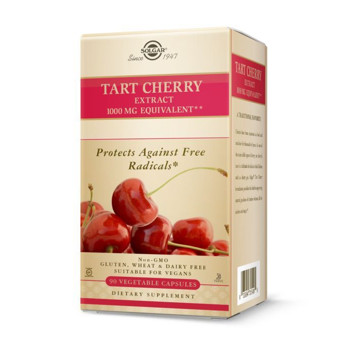 SOL TART CHERRY EXTRACT 1000MG EQUIVALENT 90VCAPS