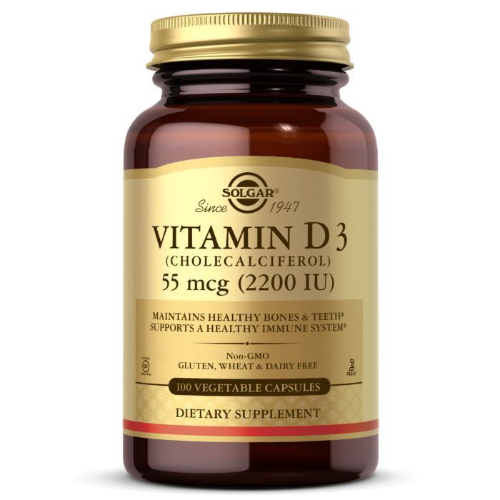 SOL VITAMIN D3 55MCG 2200IU 100VCAPS