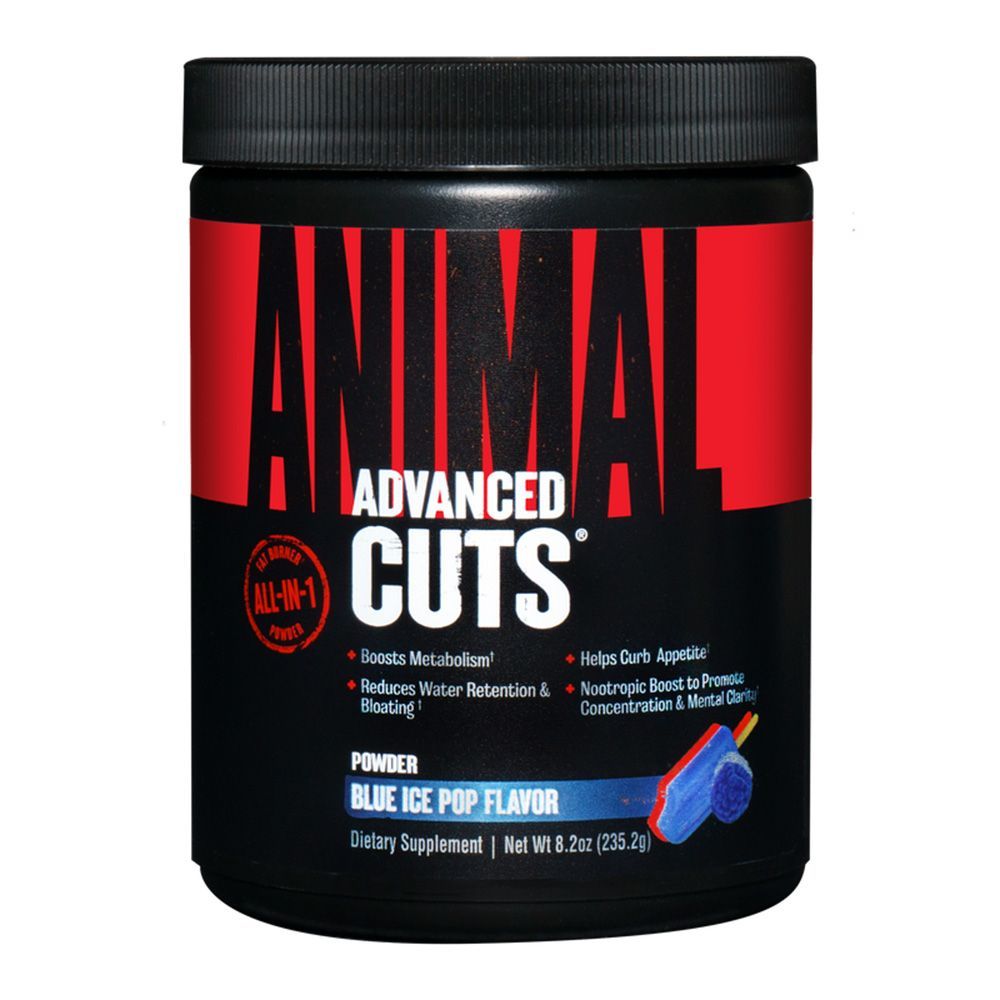 UNI ANIMAL ADVANCED CUTS POWDR BLUE ICE POP 235.2G
