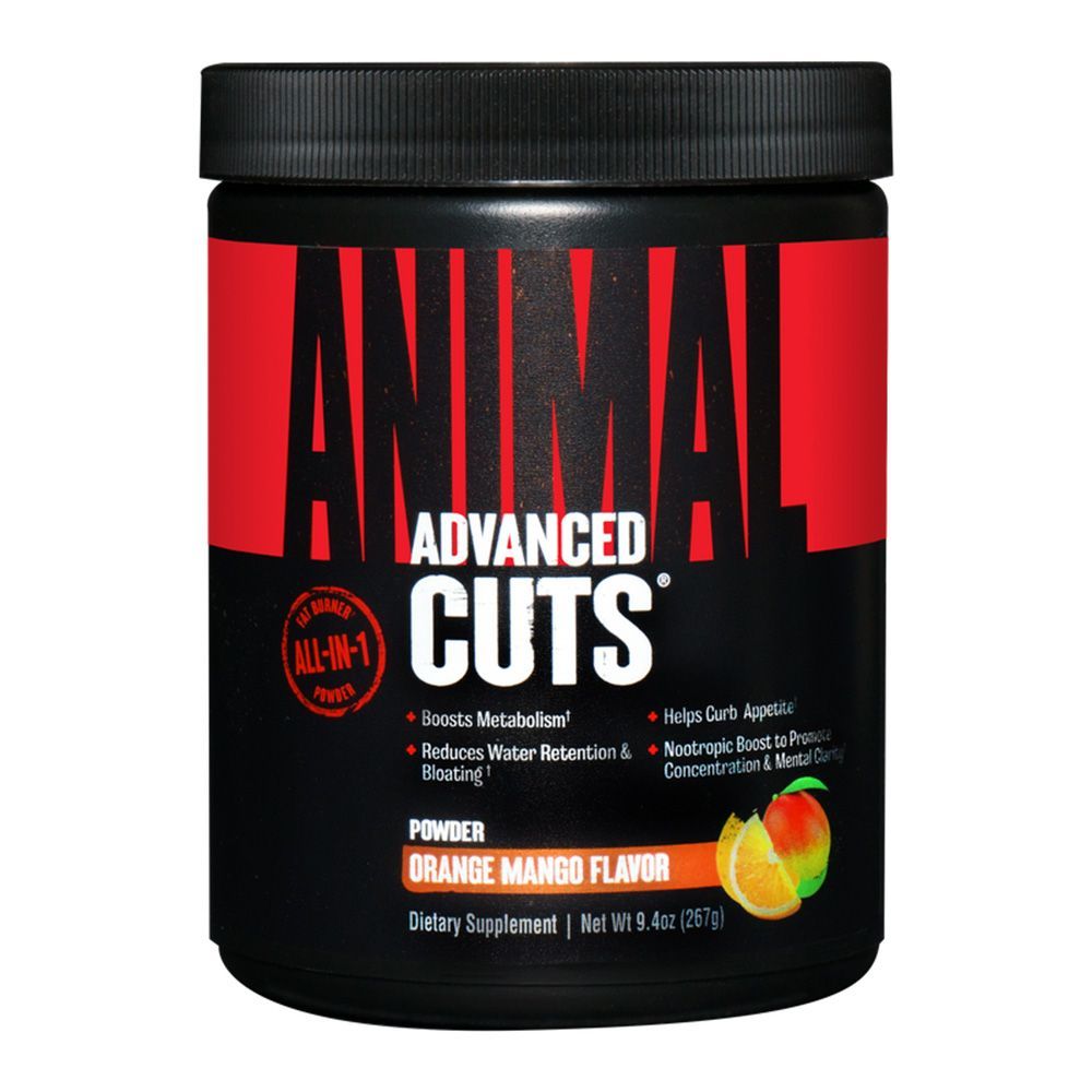 UNI ANIMAL ADVANCED CUTS ORANGE MANGO POWDER 267G