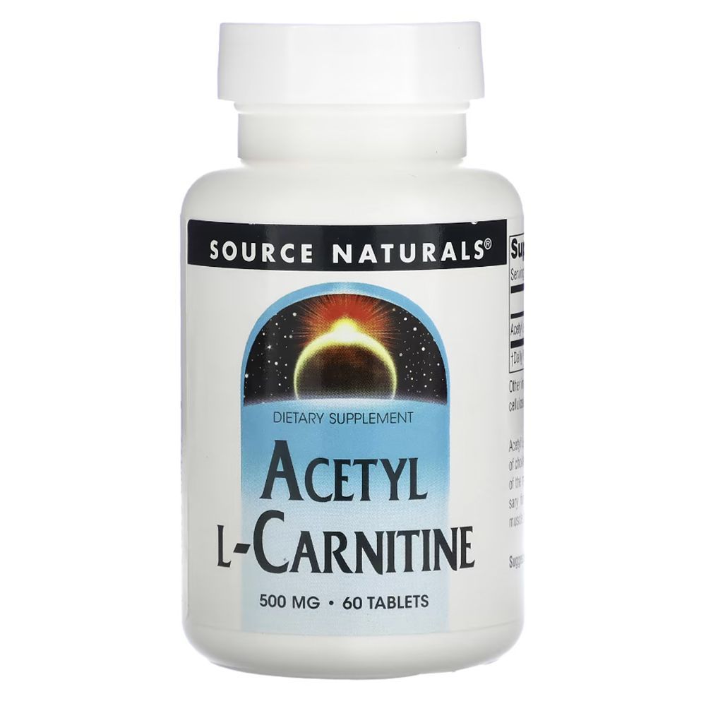 SN ACETYL L-CARNITINE 500G 60TABS