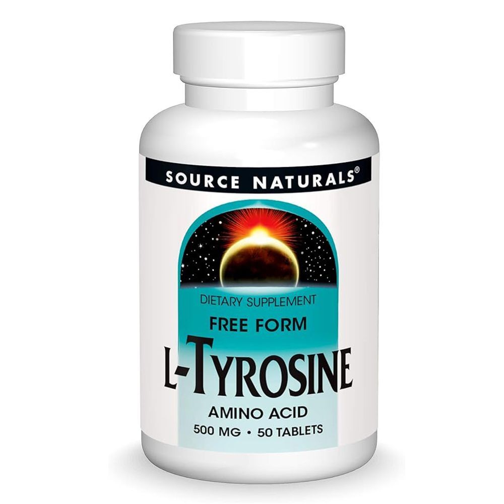 SN L-TYROSINE FREE FORM AMINO ACID 500MG 50TABS