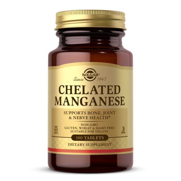 SOL CHELATED MANGANESE 100TABS