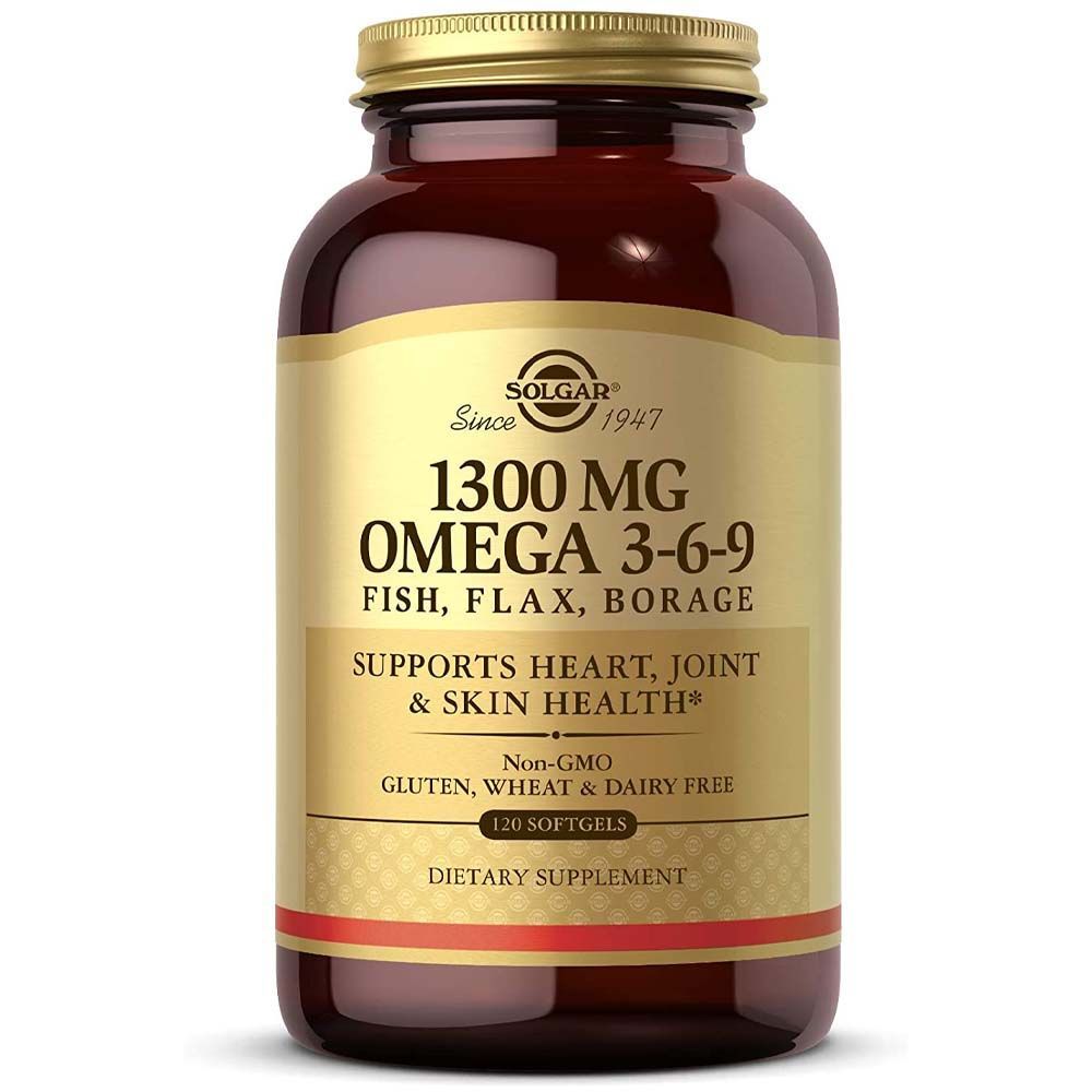 SOL EFA 1300MG OMEGA 3-6-9 120SOFTGELS