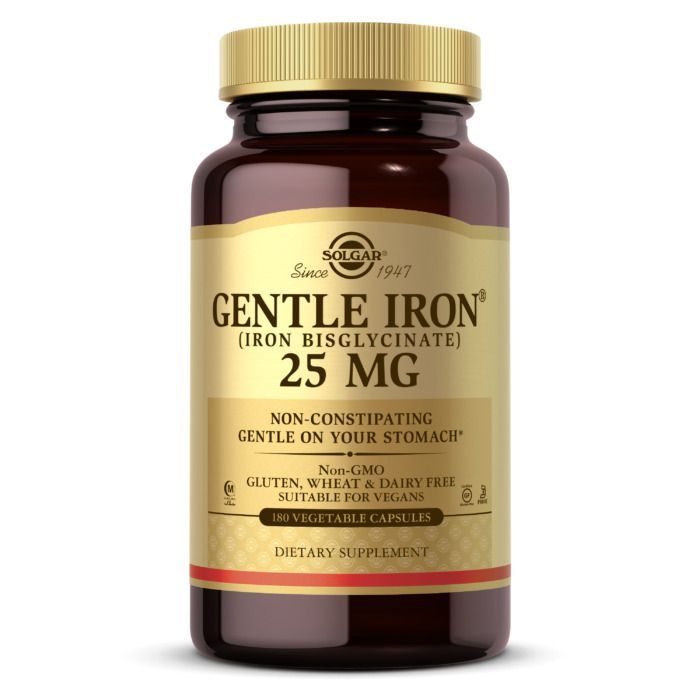 SOL GENTLE IRON 25MG 180VCAPS