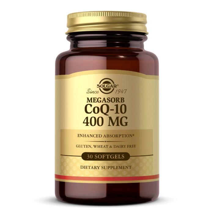 SOL MEGASORB CoQ-10 400MG 30SOFTGELS